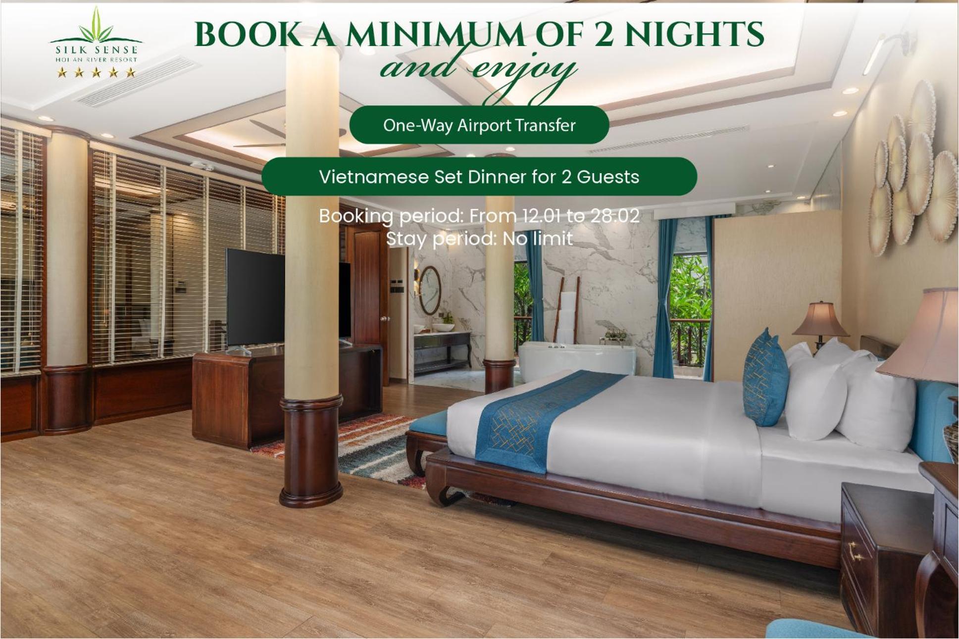 ซิลค์ เซนซ์ ฮอยอัน ริเวอร์ รีสอร์ต Hotel ภายนอก รูปภาพ