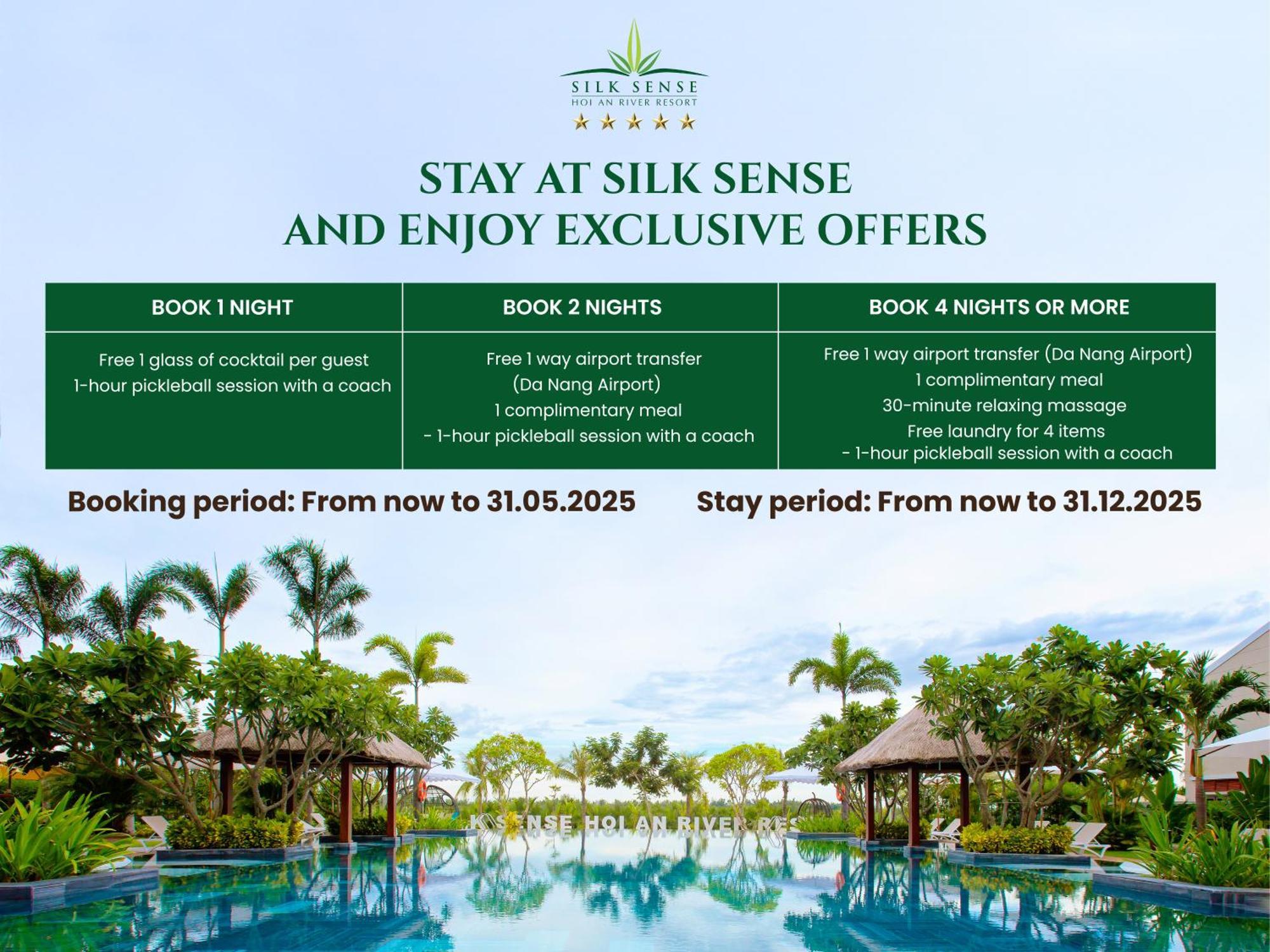 ซิลค์ เซนซ์ ฮอยอัน ริเวอร์ รีสอร์ต Hotel ภายนอก รูปภาพ